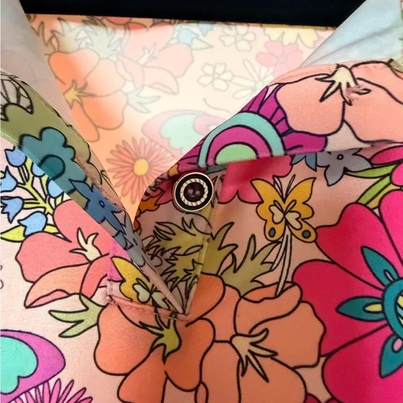 SSYS Pink Floral Two-Piece Shirt and Skort Set - Picture 4 of 11